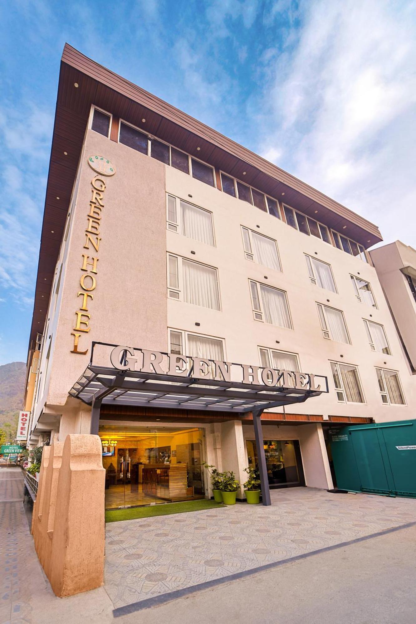 Green Hotel - Behind Parmarth Niketan リシケーシュ エクステリア 写真
